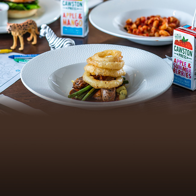 Children's menu at The Langton