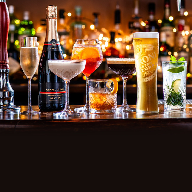 Wine & Drinks menu at The Langton