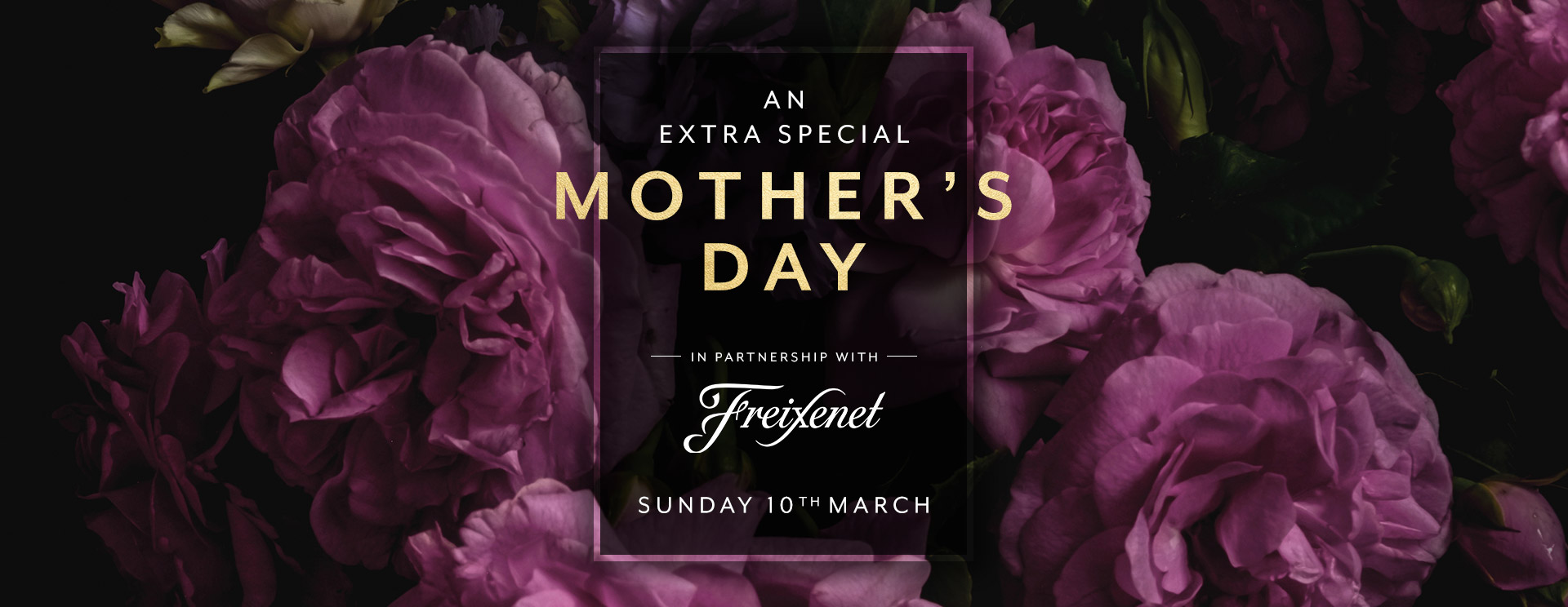 Mother’s Day menu/meal in Cheltenham