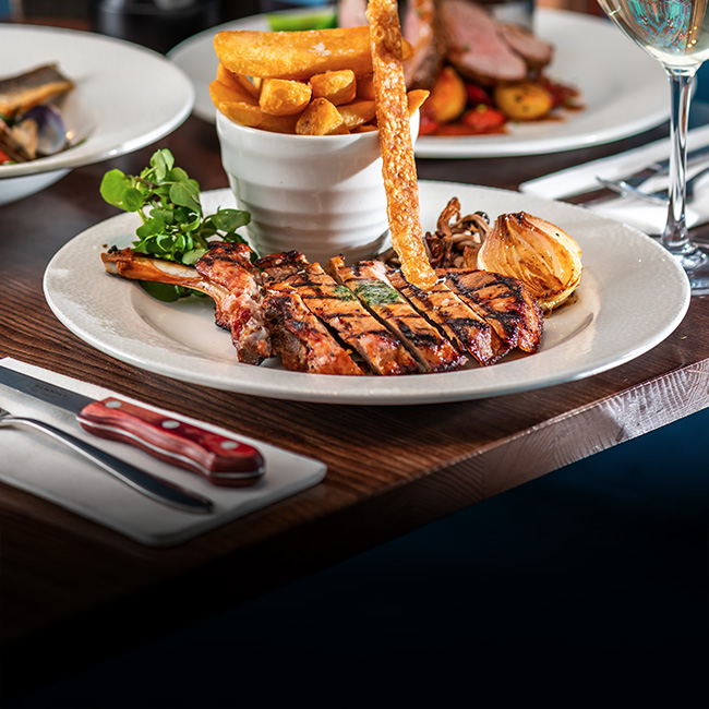 A La Carte menu at The Langton