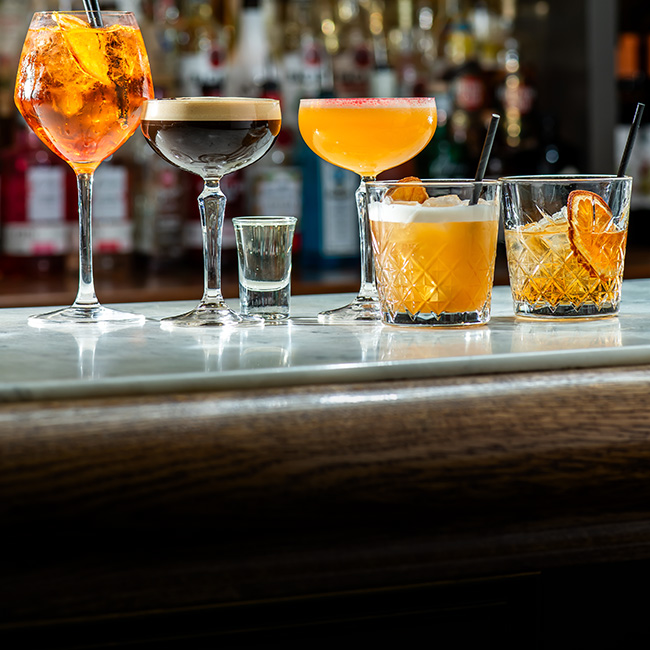 Wine & Drinks menu at The Langton